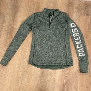Green Bay Packers NFL half zip Small